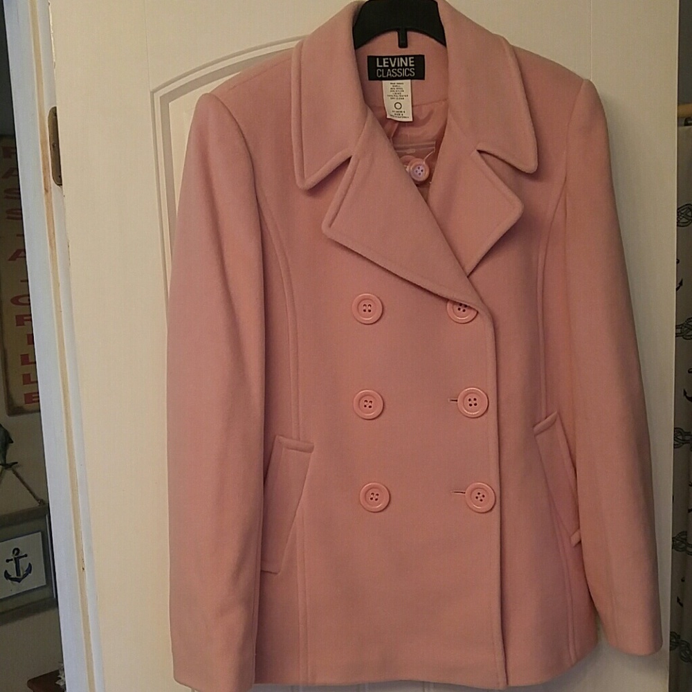 Pink Pea Coat